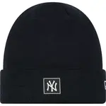 New Era MLB TEAM CUFF BEANIE NEW YORK YANKEES Klubová čiapka, čierna, veľkosť UNI