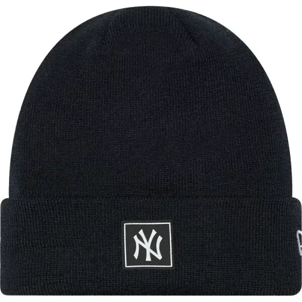 New Era MLB TEAM CUFF BEANIE NEW YORK YANKEES Klubová čiapka, čierna, veľkosť UNI