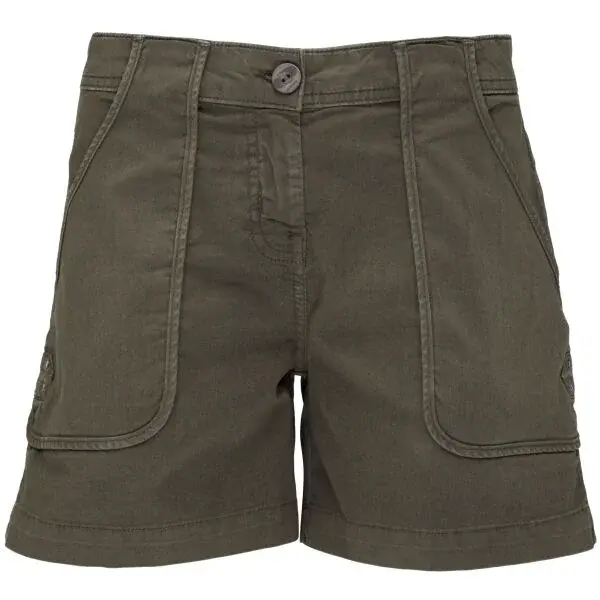 LOAP VATARKA Dámske šortky, khaki, veľkosť