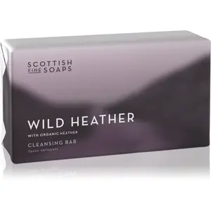 Scottish Fine Soaps Wild Heather čistiace tuhé mydlo 220 g