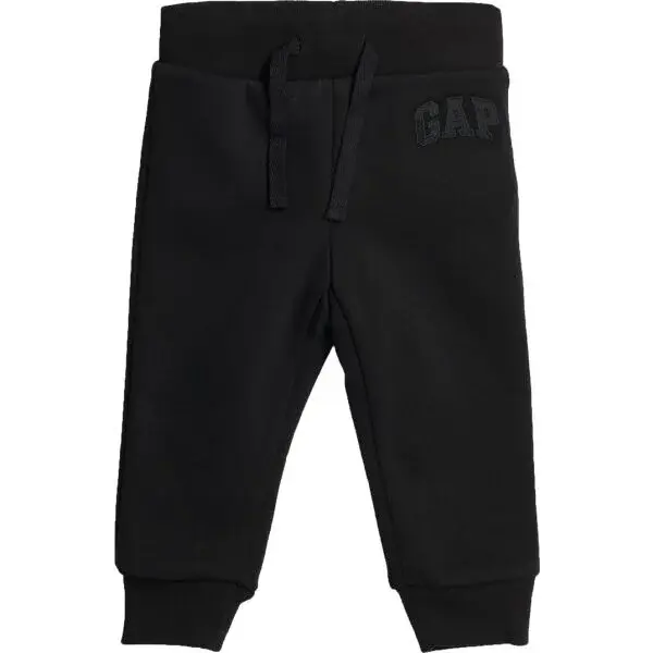 GAP SOLID LOGO Chlapčenské tepláky, čierna, veľkosť 4Y