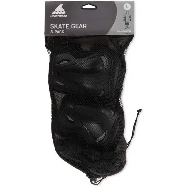 Rollerblade SKATE GEAR 3 PACK Set in-line chráničov, čierna, veľkosť