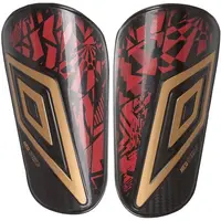 Umbro NEO SHIELD GUARD W/SLEEVE Futbalové chrániče, červená, veľkosť