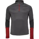 Umbro PRO TRAINING HALF ZIP TOP Pánska športová mikina, tmavo sivá, veľkosť