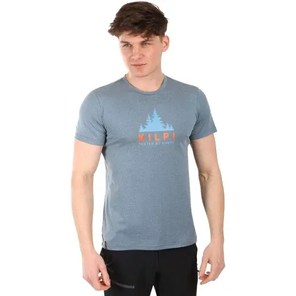 KILPI LISMAIN Pánske funkčné tričko, modrá, veľkosť