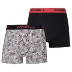 O'Neill FROZEN LEAFS 2PACK Pánske boxerky, čierna, veľkosť