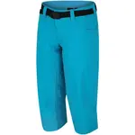 Hannah CARPEM Dámske 3/4 nohavice, tyrkysová, veľkosť