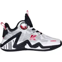 Kensis JORRY Detská basketbalová obuv, biela, veľkosť