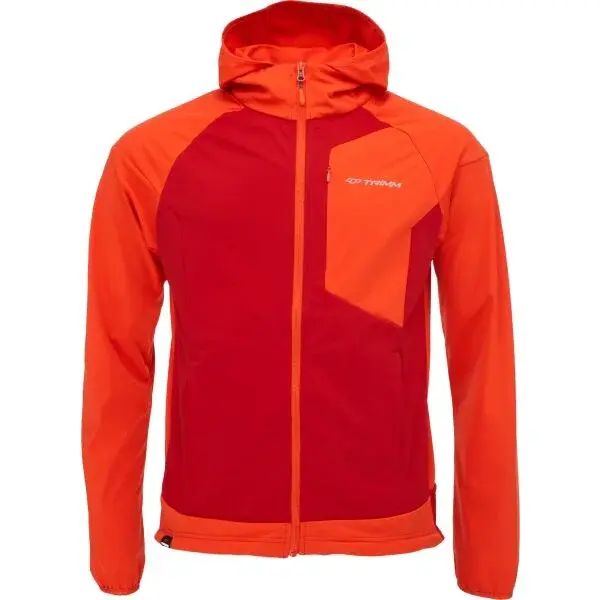 TRIMM ROCHE Pánska bunda, oranžová, veľkosť