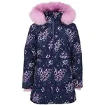 Lewro ZABEL Dievčenský zimný kabát, tmavo modrá, veľkosť 164-170