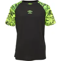 Umbro FORMATION JERSEY - JNR Chlapčenské športové tričko, čierna, veľkosť