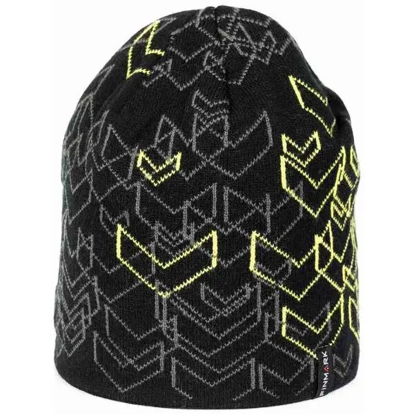 Finmark WINTER HAT Zimná pletená čiapka, čierna, veľkosť UNI