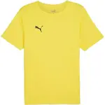 Puma teamRISE Chlapčenské futbalové tričko, žltá, veľkosť