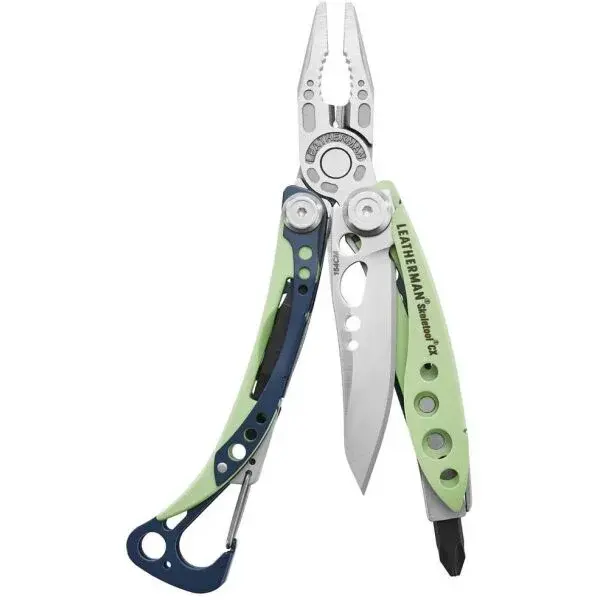 Leatherman SKELETOOL CX Multifunkčné kliešte, svetlo zelená, veľkosť