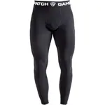 GAMEPATCH COMPRESSION PANTS Kompresné unisex legíny, čierna, veľkosť