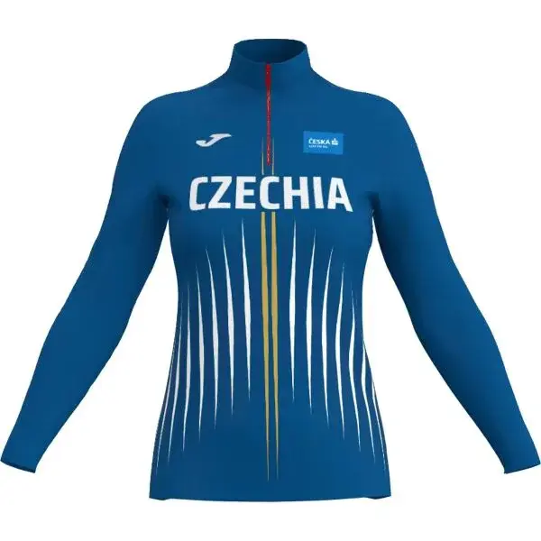 Joma ČAS Dámska atletická mikina, modrá, veľkosť