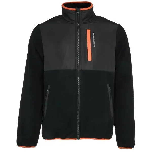 Northfinder MICHEAL Pánska mikina, čierna, veľkosť