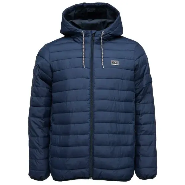 Quiksilver SCALY HOOD Pánska bunda, tmavo modrá, veľkosť