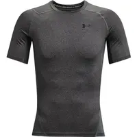 Under Armour HG ARMOUR COMP SS Pánske tričko, tmavo sivá, veľkosť XXL