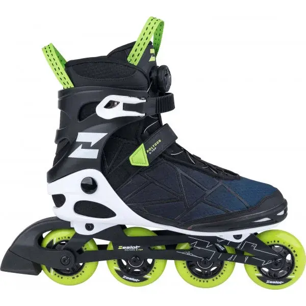 Zealot POLYGON Fitness inline korčule, čierna, veľkosť