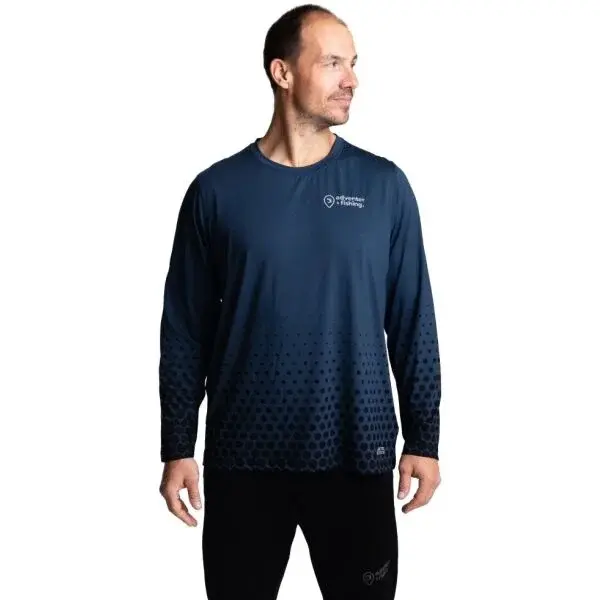 ADVENTER & FISHING MAHI Funkčné UV tričko, tmavo modrá, veľkosť XXL