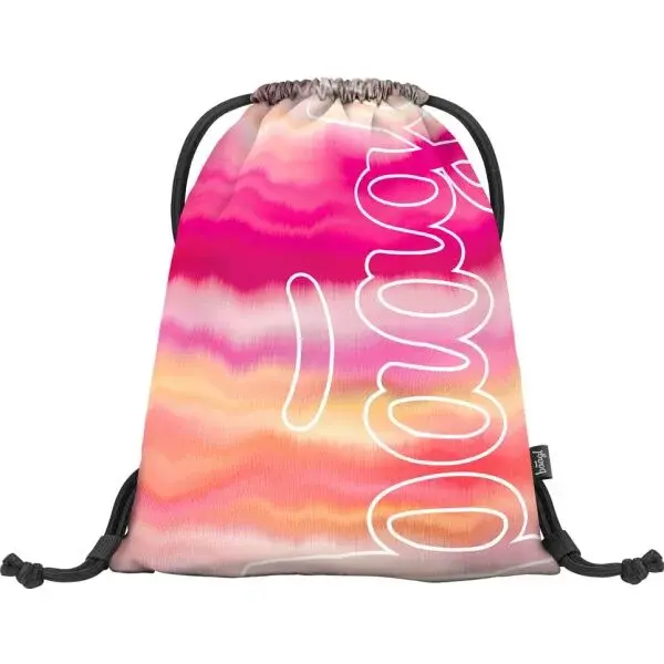 BAAGL SKATE STRIPES Vrecúško na obuv, ružová, veľkosť