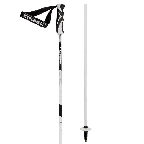 Gabel CARBON LE CHIC Zjazdové palice, biela, veľkosť