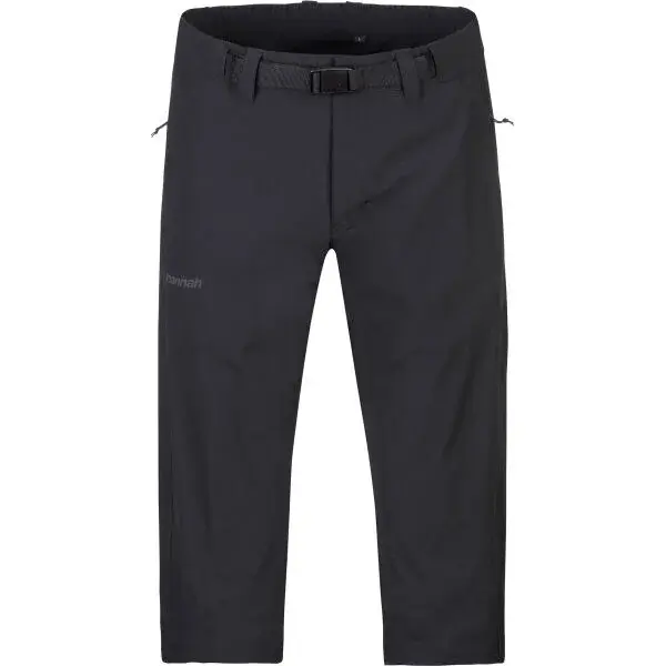 Hannah BINDERS CAPRI 3/4 Pánske 3/4 nohavice, čierna, veľkosť