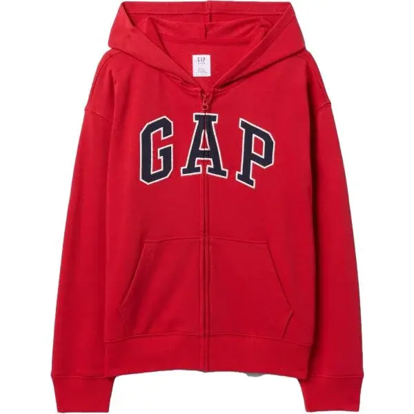 GAP V-FRCH HERITAGE LOGO Chlapčenská mikina, červená, veľkosť
