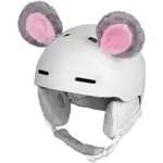 Etape FUNNY KIT UŠI Dekorácia na prilbu, sivá, veľkosť