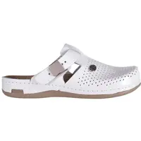 LEONS CRURA Dámske šľapky, biela, veľkosť