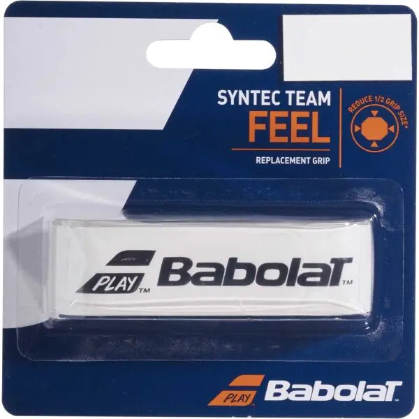 Babolat SYNTEC TEAM Tenisový grip, biela, veľkosť