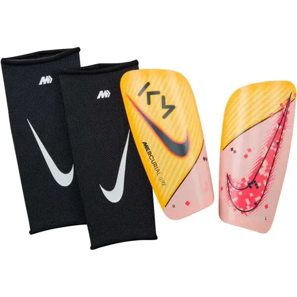 Nike SIGNATURE MERCURIAL LITE Futbalové chrániče, žltá, veľkosť