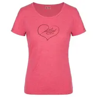 KILPI GAROVE Dámske outdoorové tričko, ružová, veľkosť