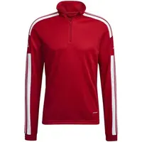 adidas SQUADRA21 TRAINING TOP Pánska futbalová mikina, červená, veľkosť XXL