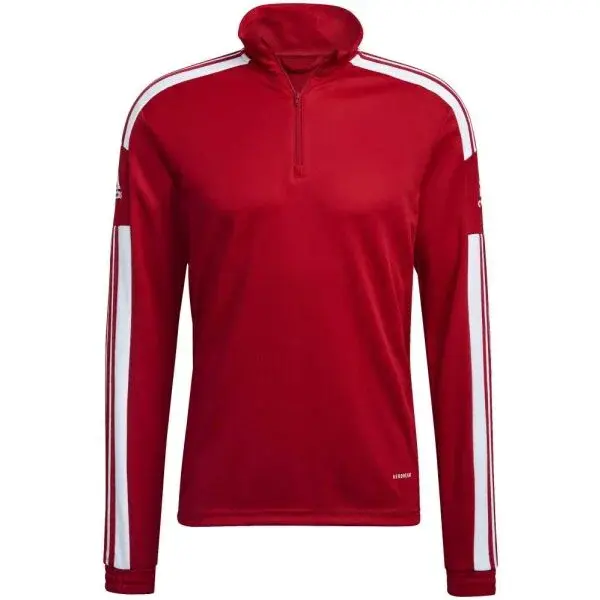 adidas SQUADRA21 TRAINING TOP Pánska futbalová mikina, červená, veľkosť XXL