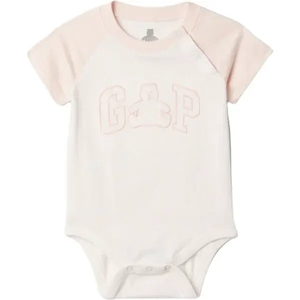 GAP BAS LOGO Detské body, biela, veľkosť