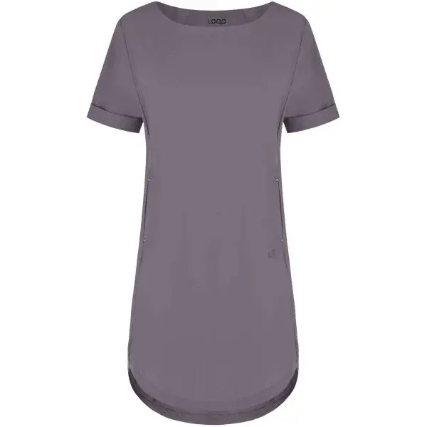 LOAP UBAKALA Dámske športové šaty, sivá, veľkosť