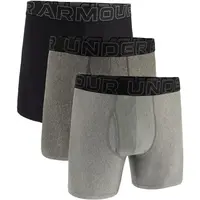 Under Armour PERF TECH Pánske boxerky, sivá, veľkosť M