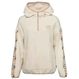 Billabong SURF ADVENTURE HOODIE Dámska mikina, biela, veľkosť XS