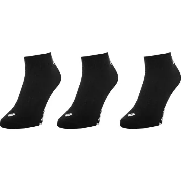 Lotto SPORT SOCK 3P Športové ponožky, čierna, veľkosť 39-42
