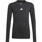 adidas TEAM BASE TEE Y Juniorské futbalové tričko, čierna, veľkosť