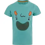 ALPINE PRO IKEFO Detské tričko, tyrkysová, veľkosť 128-134