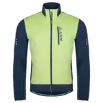 KILPI NORDIM Pánska bežecká bunda, svetlo zelená, veľkosť