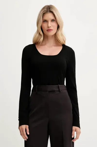 Svetr United Colors of Benetton dámský, černá barva, 1W2AD10E5