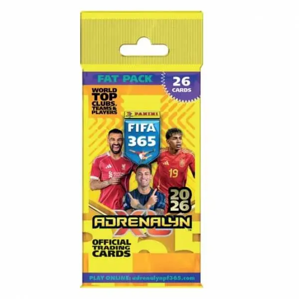 Fotbalové karty Panini FIFA 365 2025/2026 Adrenalyn Fatpack