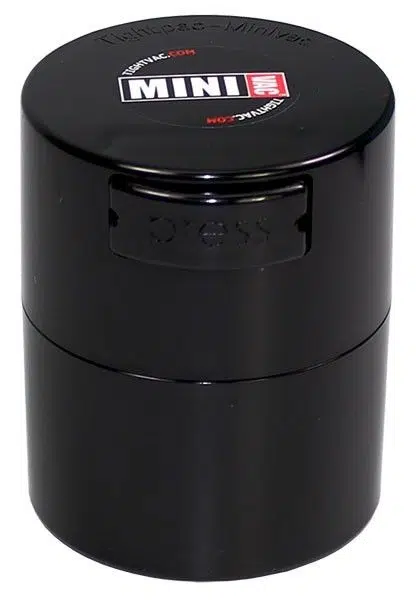 Vakuová dóza Tightvac 40g, cestovní - černá