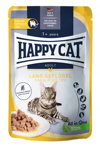 Happy Cat Culinary Land Geflügel kapsičky - Hydina 85 g