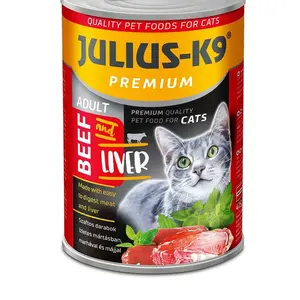 Julius-K9 Adult - Beef & Liver konzerva pro kočky 24 x 415 g