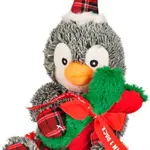 Flamingo vánoční hračka pro psa - tučňák 1 ks